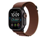 Apple Watch Ultra 4/Czarny Tytan/Burgundowa Opaska Alpine S - 1594117 - zdjęcie 1